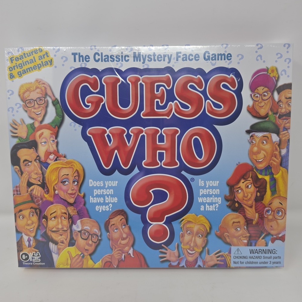 Guess Who? Board Game with Classic Characters by Winning Moves Games  (Sealed)